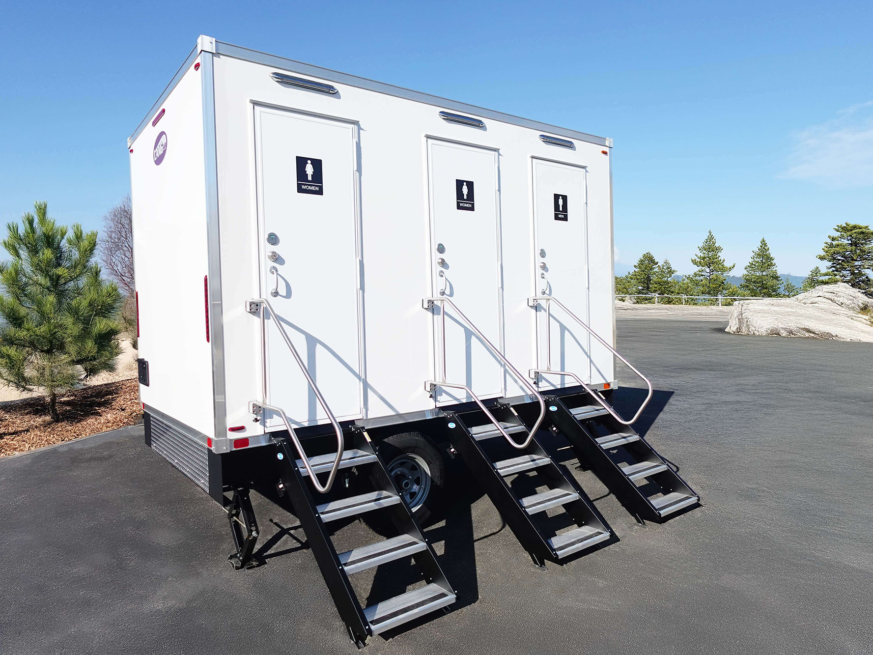 restroom trailer business