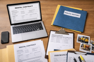 stolen rental equipment report