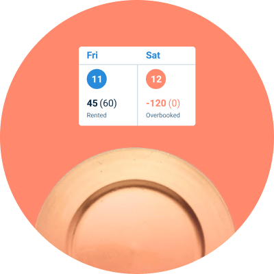 Inventory management for event design and production