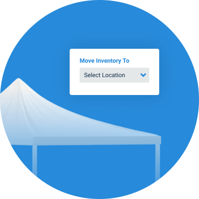Multilocation support for event venue rentals