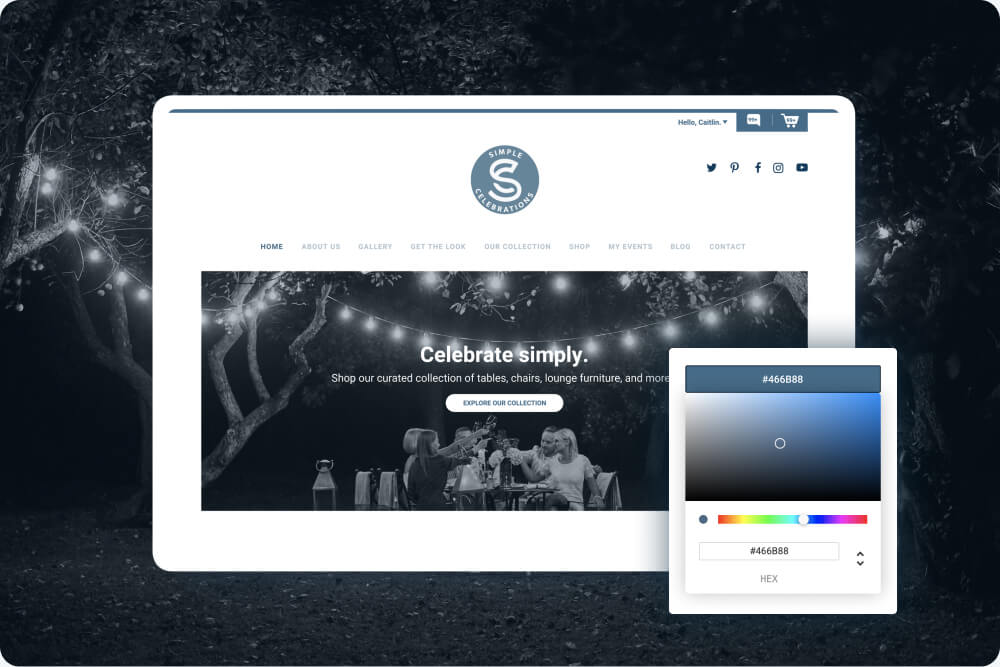 Rental business website builder