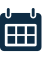Calendar Icon Navy
