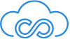 Cloud Icon Blue