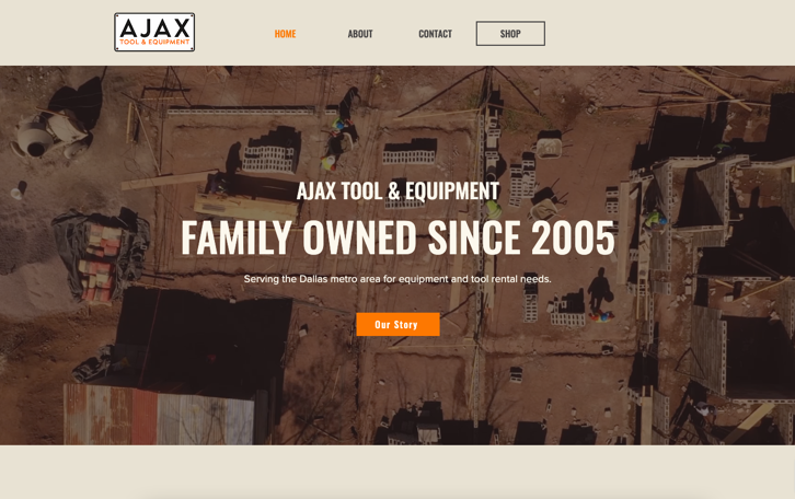 Website made in Wix