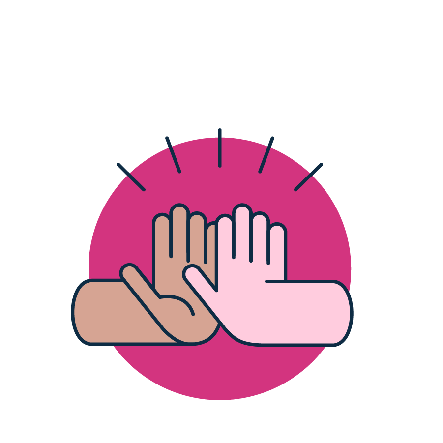 Onboarding Hands Icon