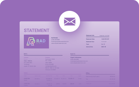 Send Statements and Manage Terms Online