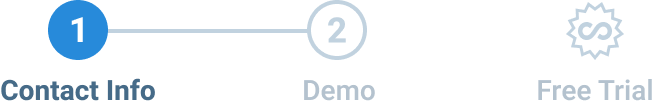 Demo Tracker - Step 1 - Contact Info