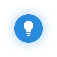 Automation Blue Glow Icon