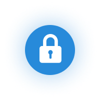 Lock Blue Icon