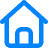 House Blue Icon