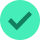 Mint Green Checkmark