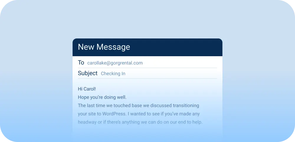 TapGoods Relationship Manager - Follow Ups