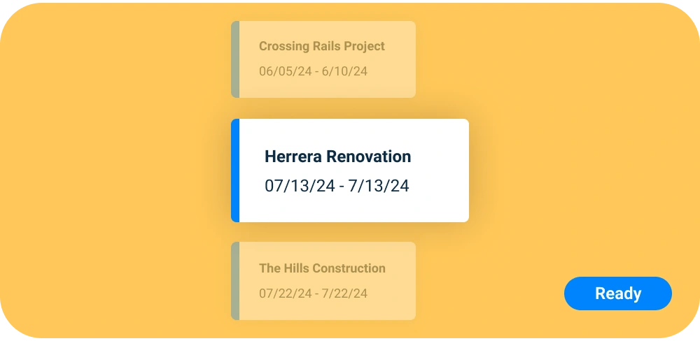 To Dos and Equipment Planner