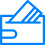 Payment Wallet Blue Icon